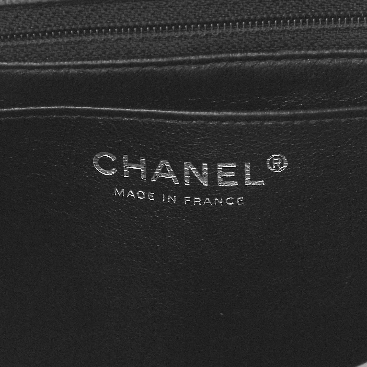 Chanel Caviar Quilted Jumbo Single Flap Black 6 of 9