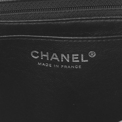 Chanel Caviar Quilted Jumbo Single Flap Black 6 of 9