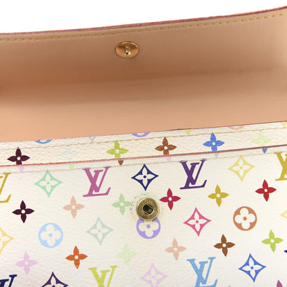 Louis Vuitton Monogram Multicolor Alexandra Wallet White 11 of 13