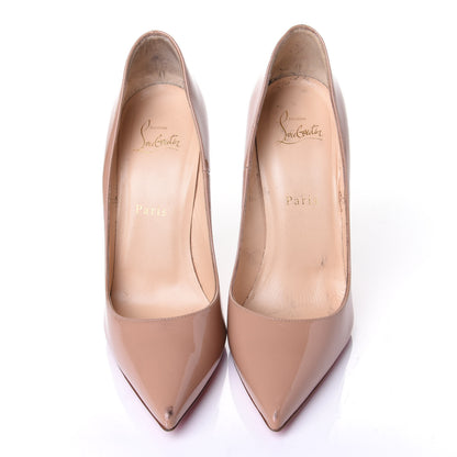 Christian Louboutin Patent So Kate 120 Pumps 38.5 Nude 5 of 12