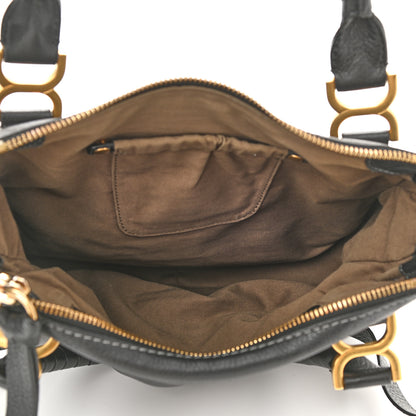 Chloe Calfskin Medium Marcie Satchel Black 4 of 11
