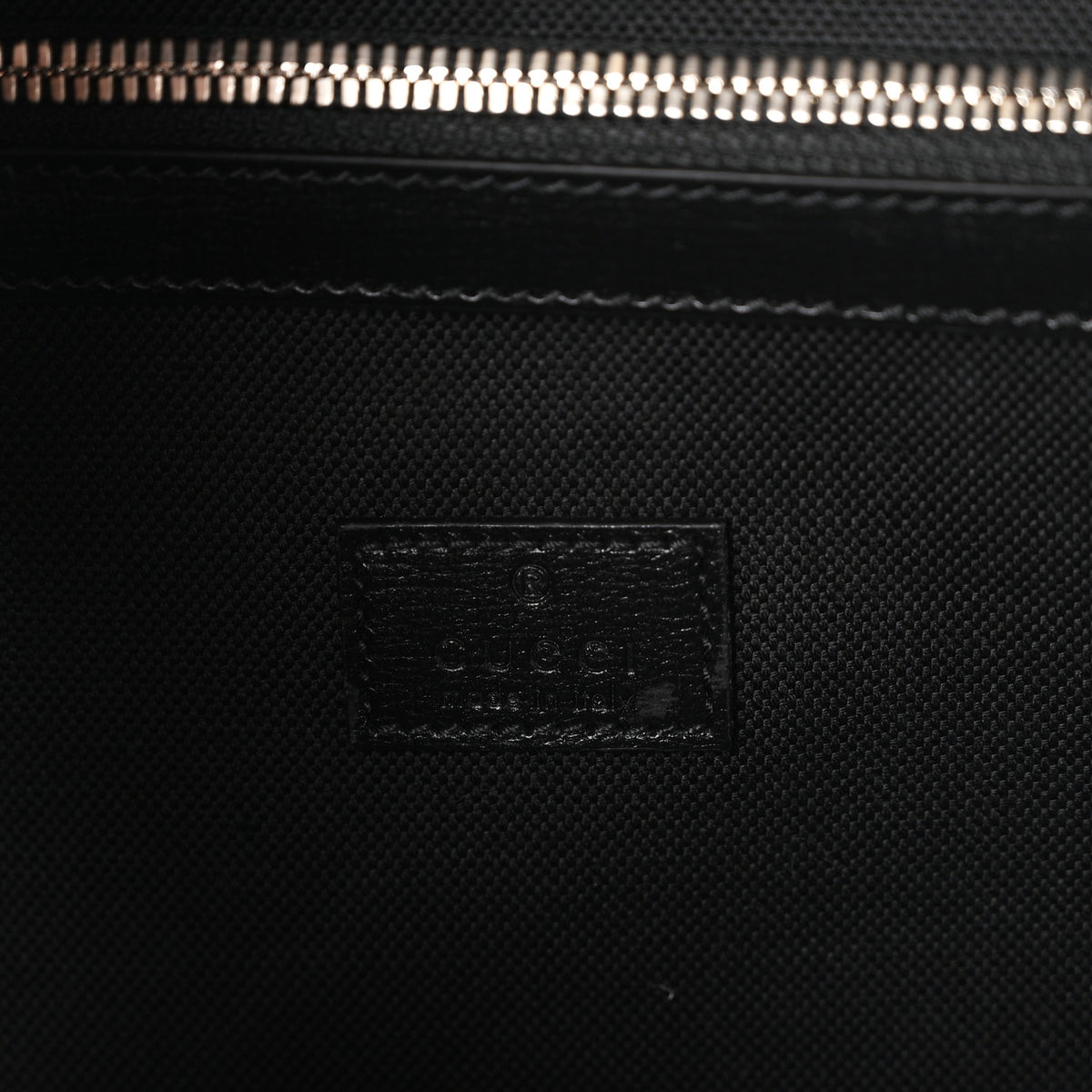 GG Supreme Monogram Azalea Calfskin Retro Interlocking G Large Duffle Bag Black Grey