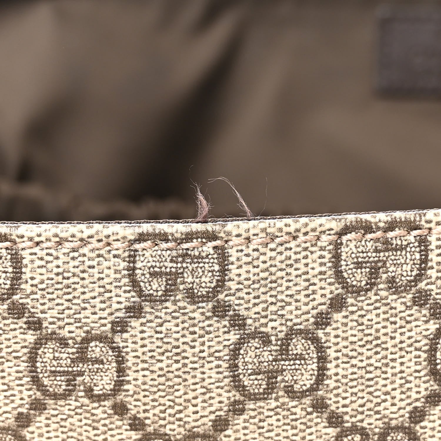 Gucci GG Plus Monogram Messenger Diaper Bag Dark Brown 11 of 11