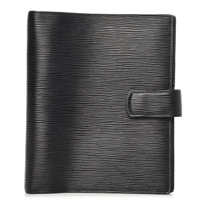 Louis Vuitton Epi Large Ring Agenda Black 1 of 7