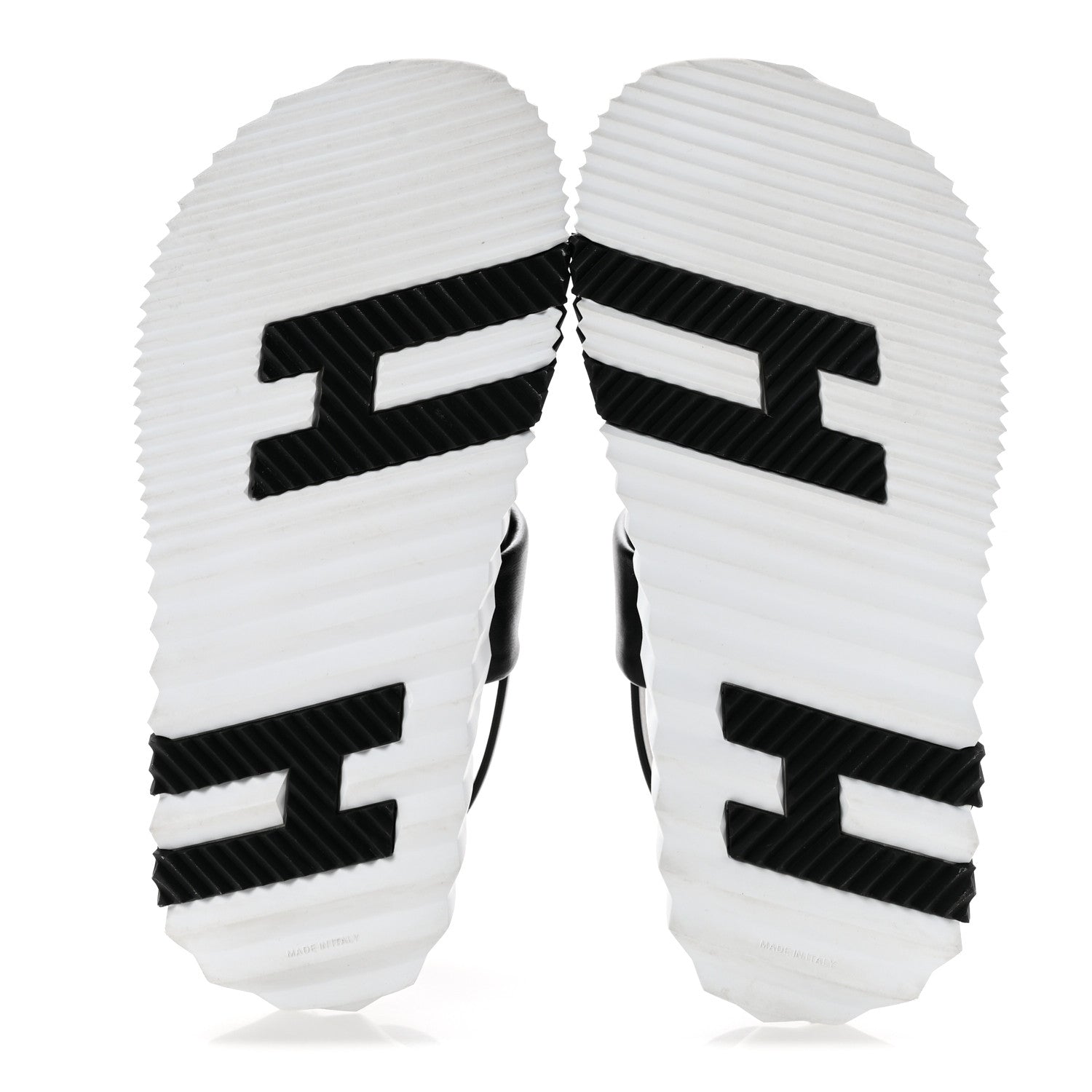 Hermes Calfskin Womens Electric Sandals 38.5 Black 6 of 10