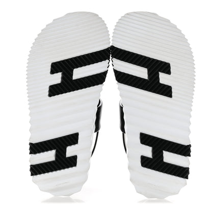 Hermes Calfskin Womens Electric Sandals 38.5 Black 6 of 10