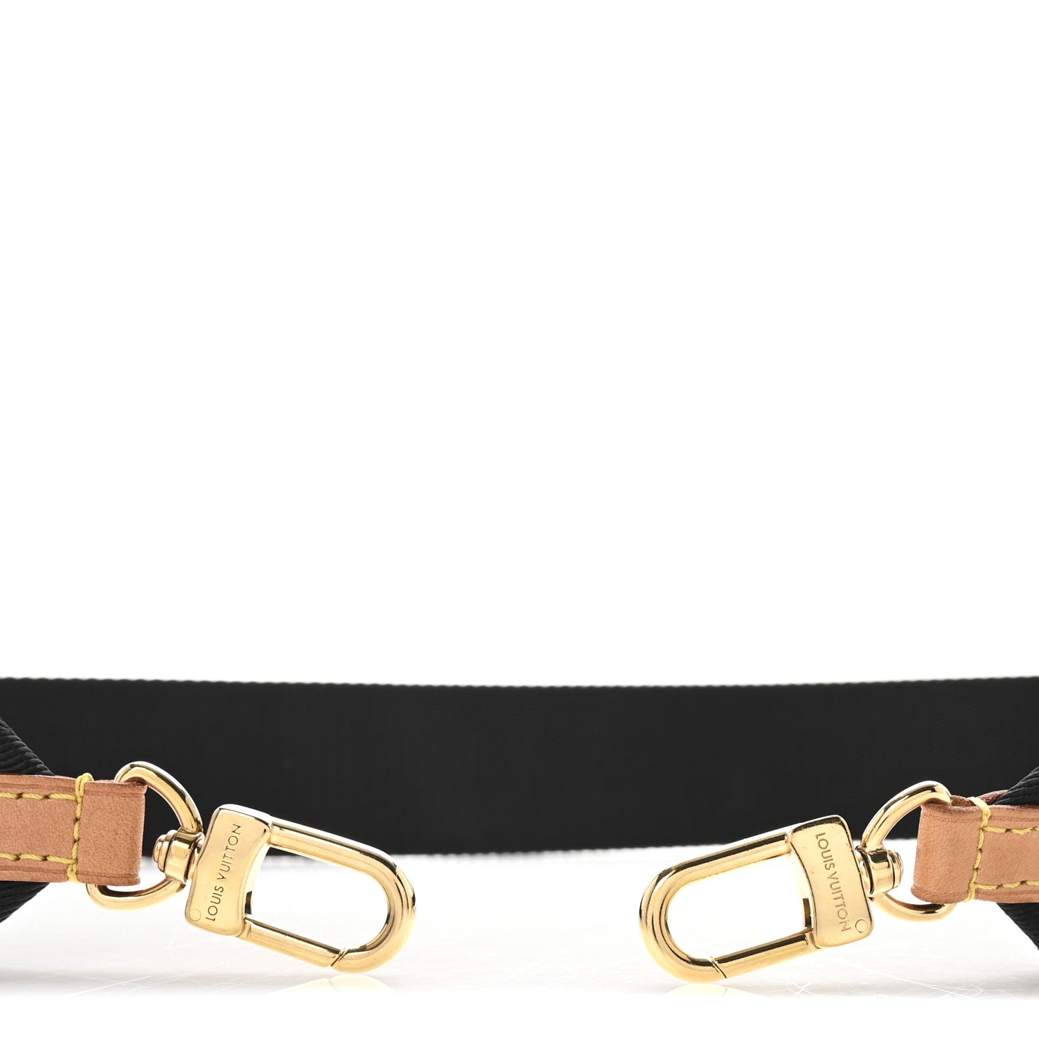Louis Vuitton Nylon Multi Pochette Accessories Bandouliere Shoulder Strap Black 3 of 5