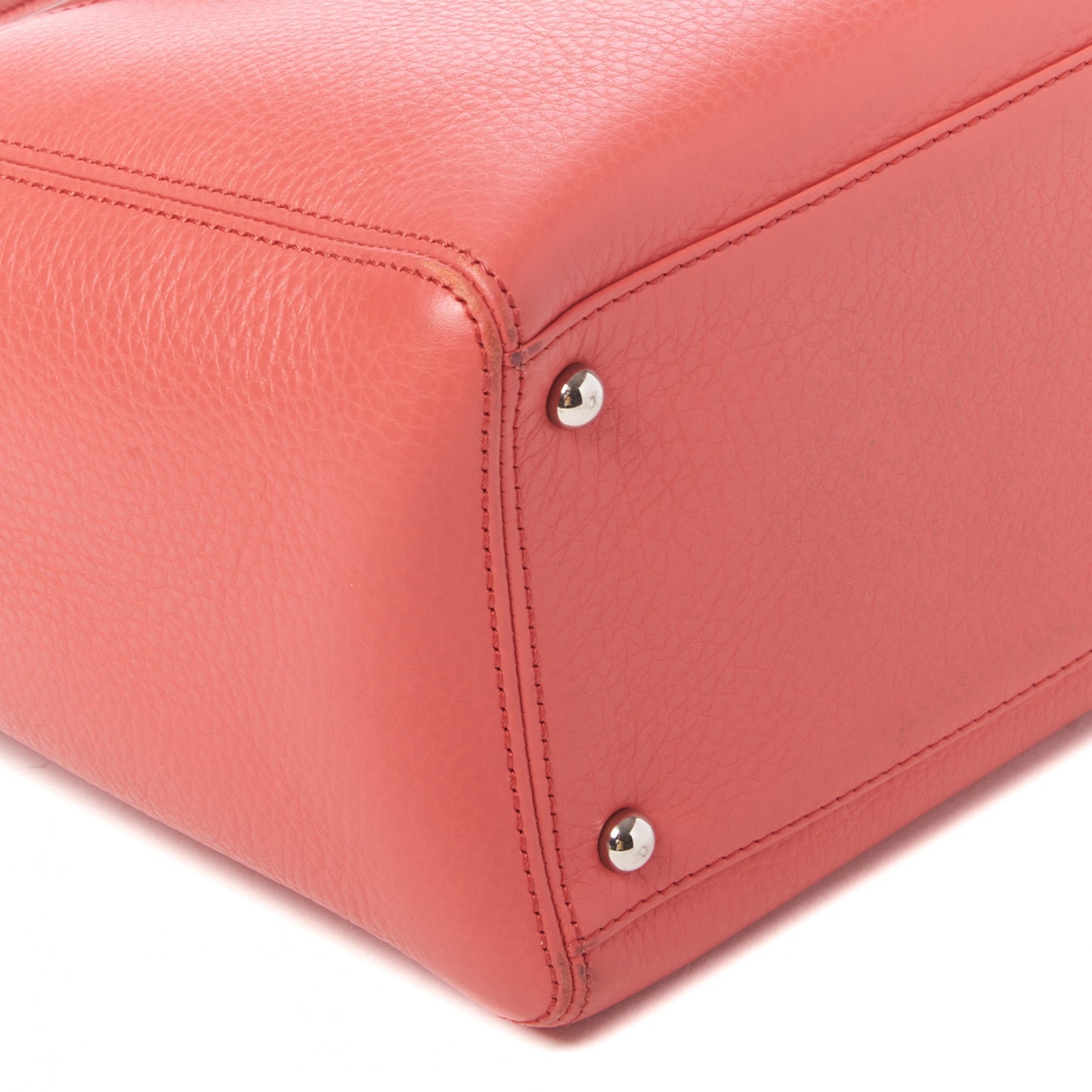 Calfskin Small Cerf Executive Shopper Tote Pink