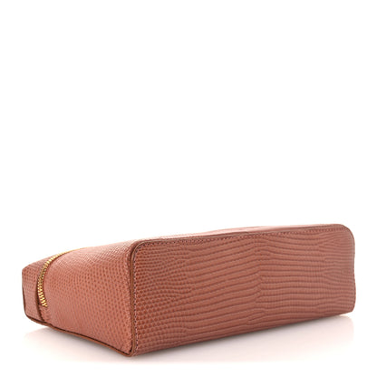 Loro Piana Lizard L19 Extra Pocket Pouch Brown 4 of 11