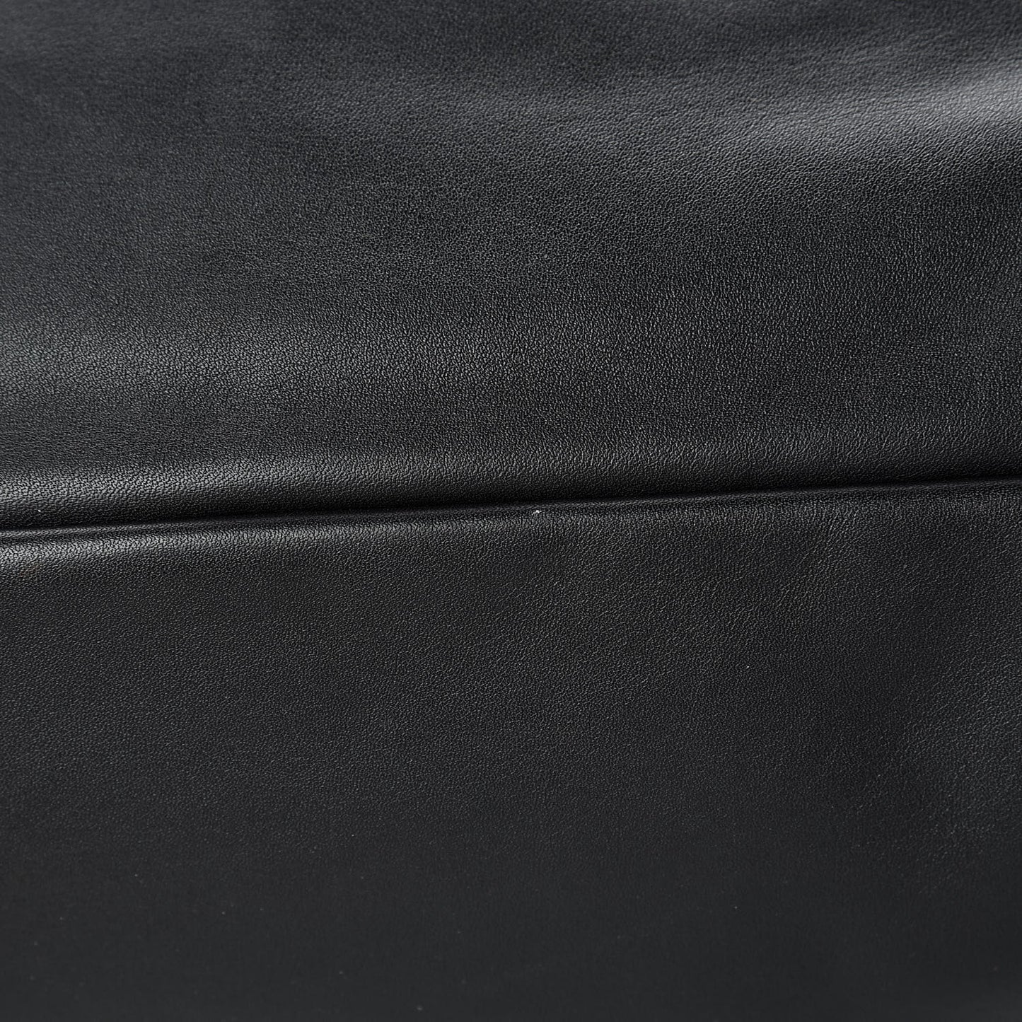 Calfskin Large Horsebit Chain Hobo Black