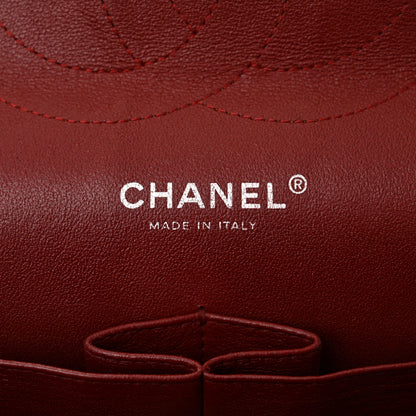 Chanel Caviar Quilted Jumbo Double Flap Dark Red 6 of 14