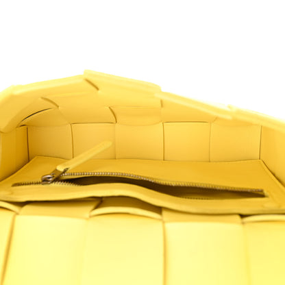 Bottega Veneta Nappa Maxi Intreccio Cassette Bag Lemonade 5 of 11