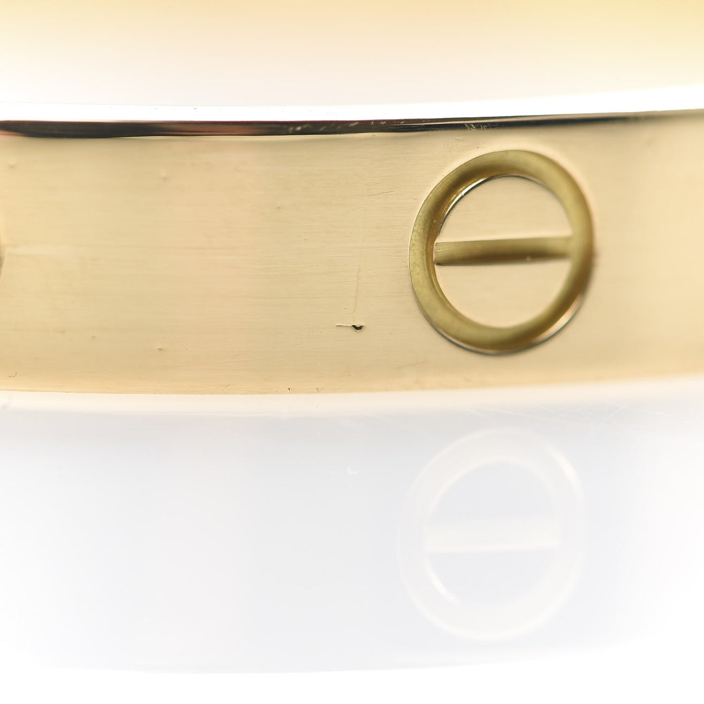 18K Yellow Gold LOVE Bracelet 16