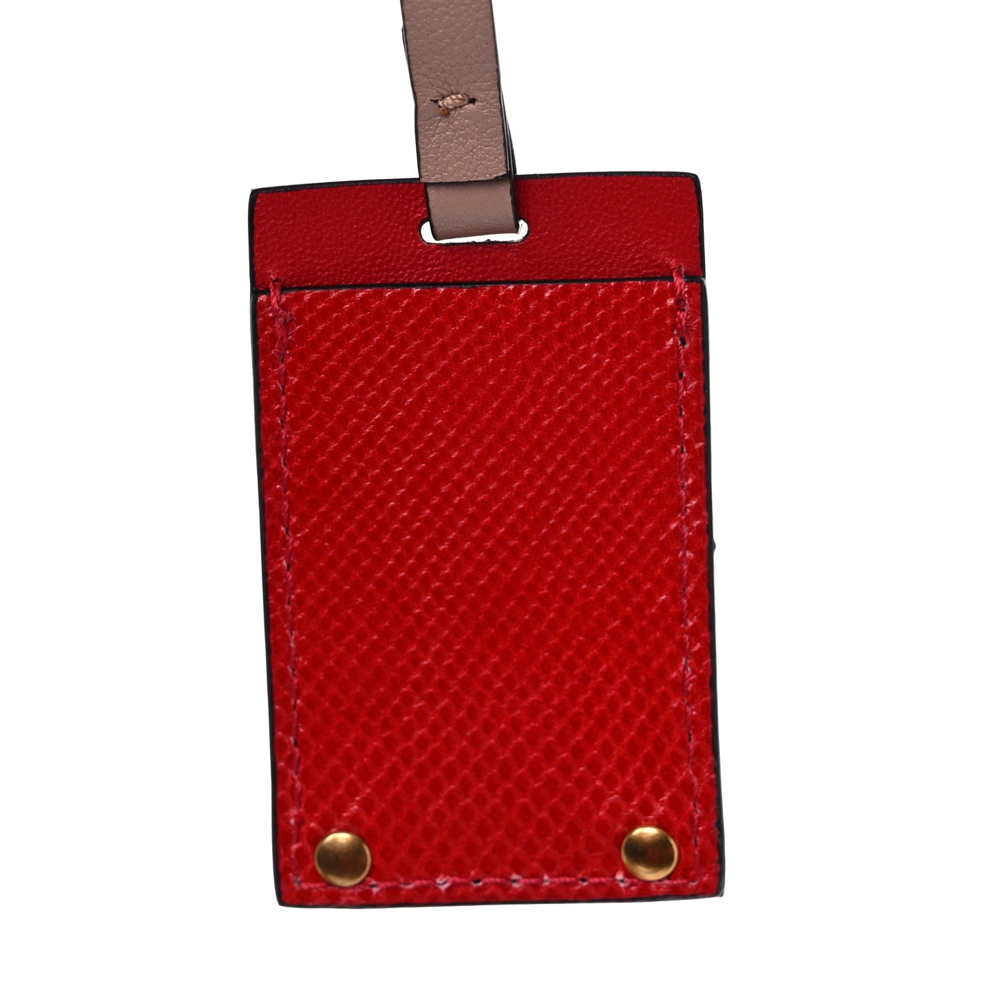 Smooth Calfskin Small VLock Shoulder Bag Poudre Rouge Pur