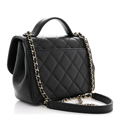 Chanel Caviar Quilted Small Business Affinity Flap Black 3 of 13