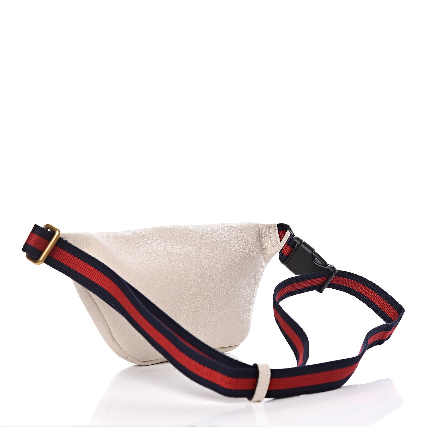 Gucci Grained Calfskin Small Logo Belt Bag White 3 of 11