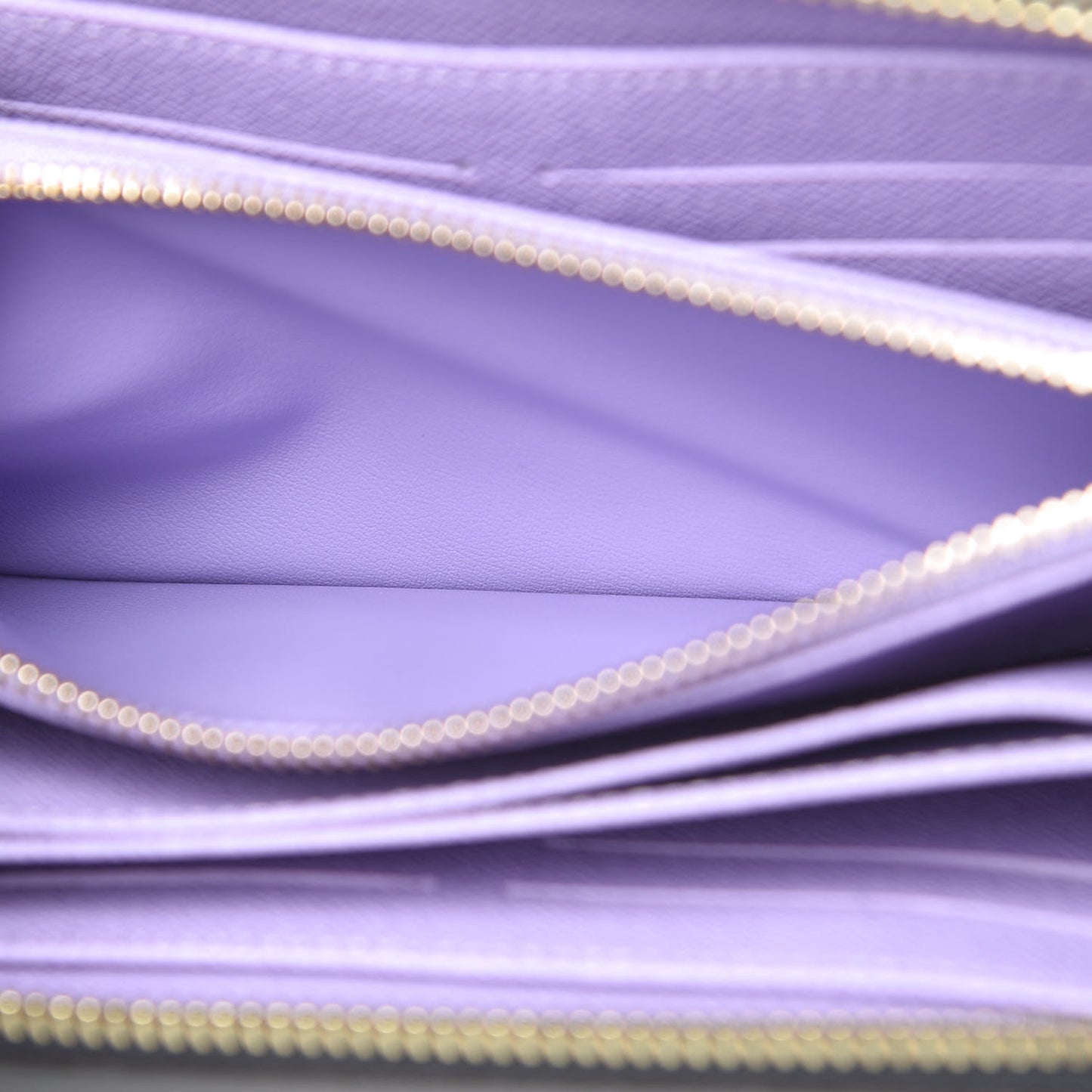 Monogram Multicolor Zippy Wallet Black Violet