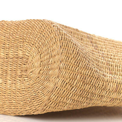Loewe Calfskin Raffia Paulas Ibiza Small Basket Tote Bag Natural Tan 10 of 10