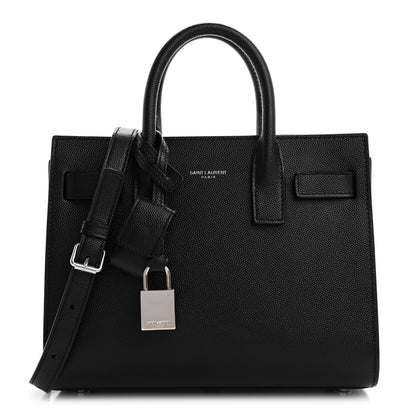 Saint Laurent Grain De Poudre Nano Sac De Jour Black 1 of 12
