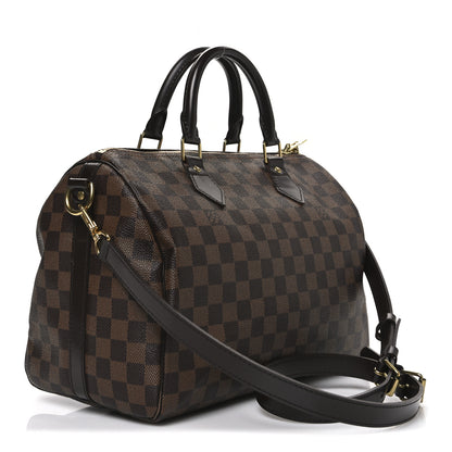 Louis Vuitton Damier Ebene Speedy Bandouliere 30 3 of 11