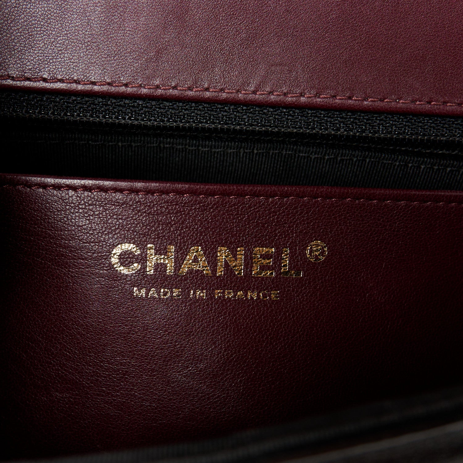Chanel Shiny Lambskin Chevron Quilted Miroir Black 6 of 11