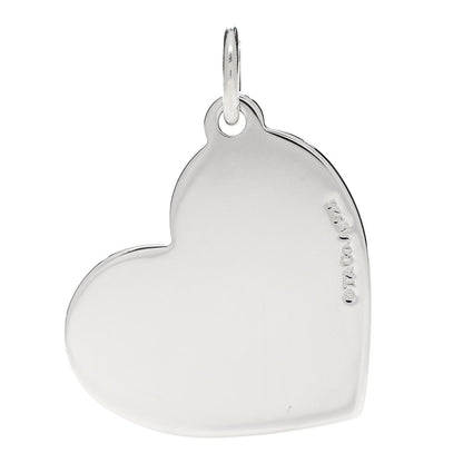 Tiffany Sterling Silver Mom Heart Charm 3 of 5
