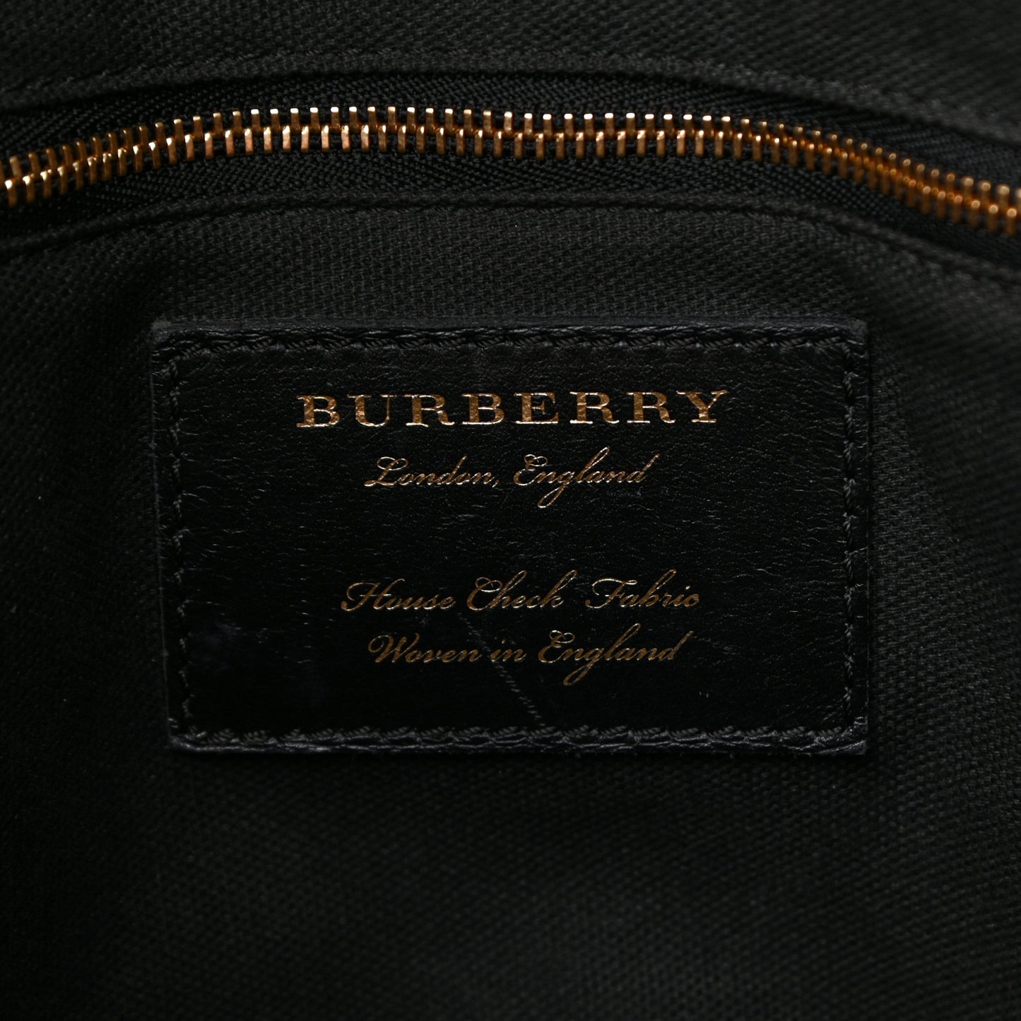 Grainy Calfskin House Check Small Canterbury Dark Sand