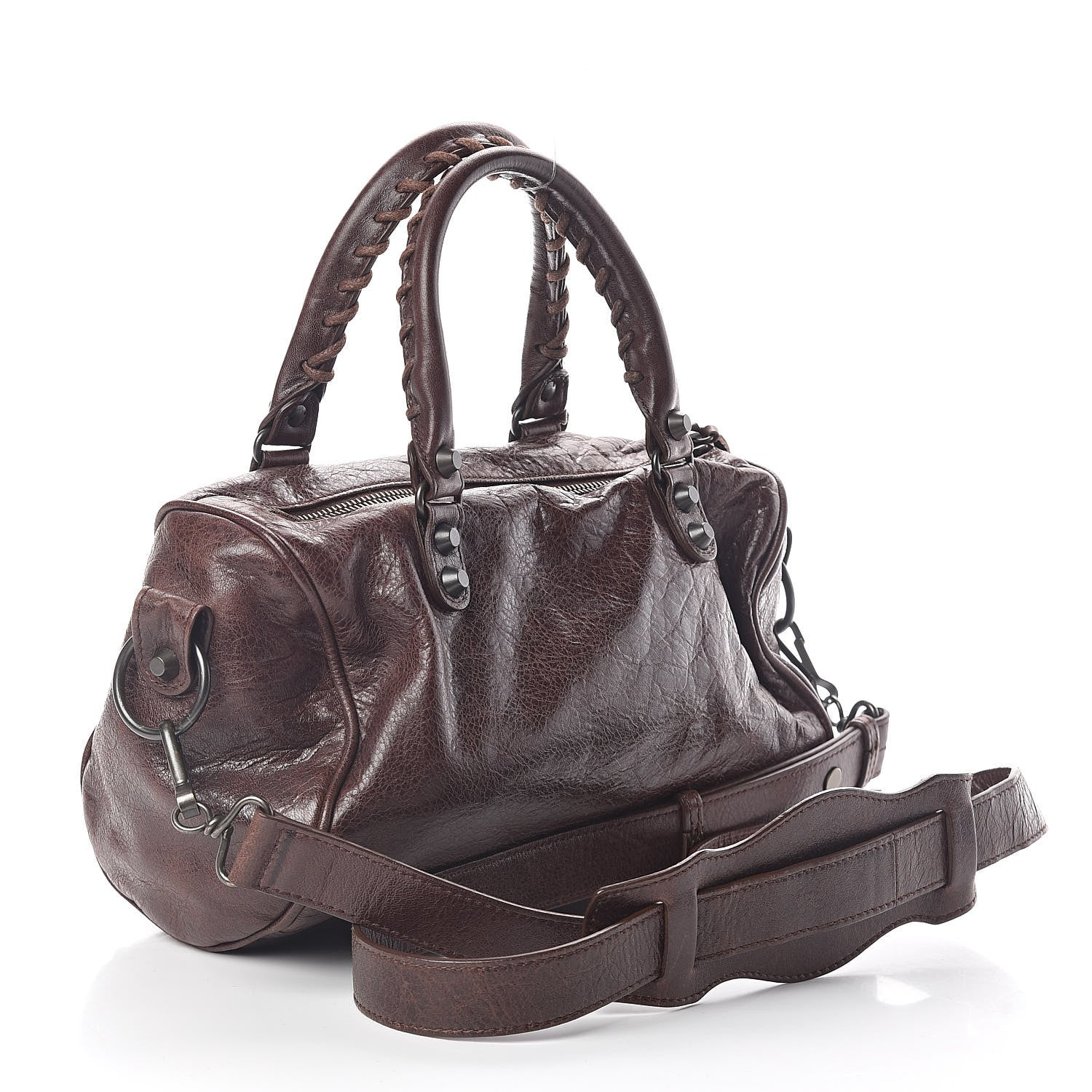 Balenciaga Agneau Classic Hardware Mini Twiggy Cigare Fonce 3 of 8