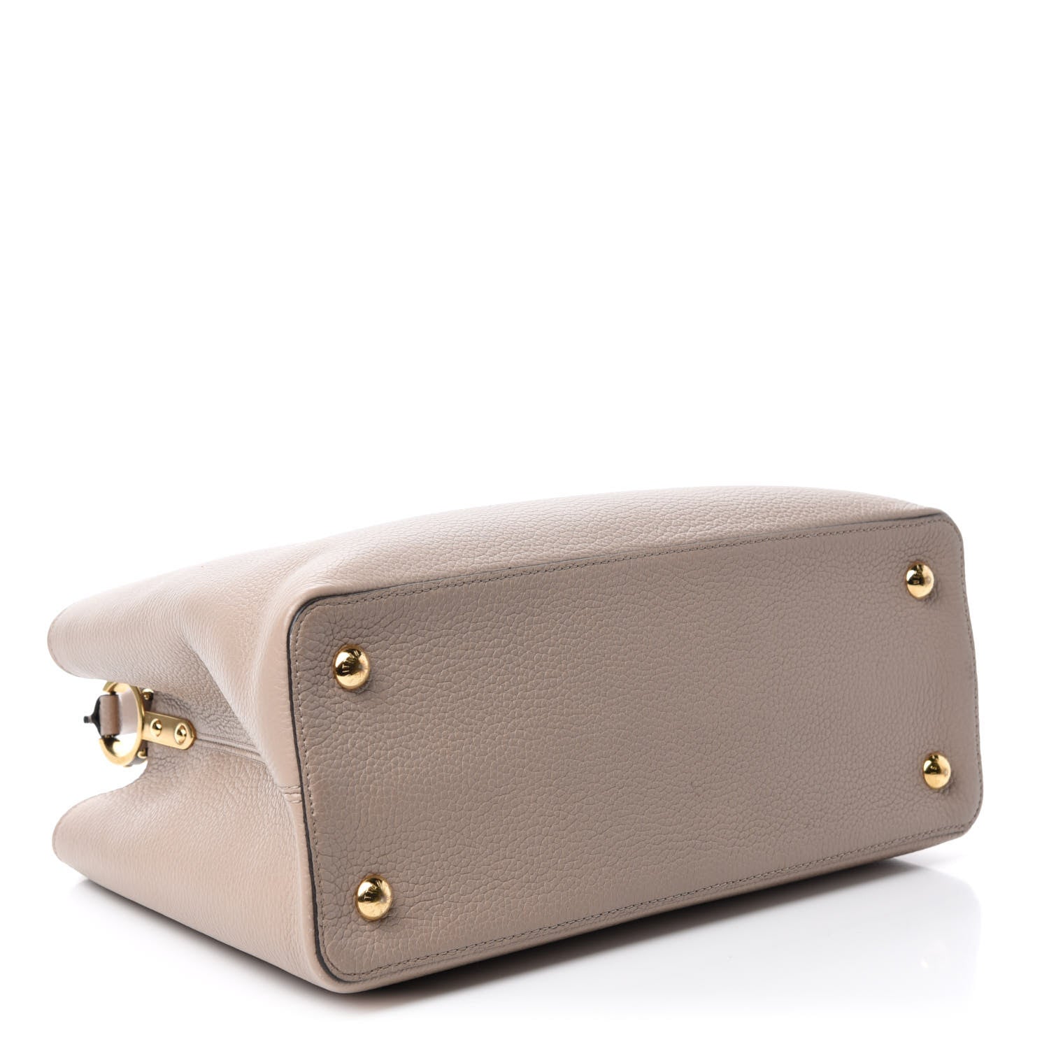 Louis Vuitton Taurillon Capucines MM Galet 4 of 9