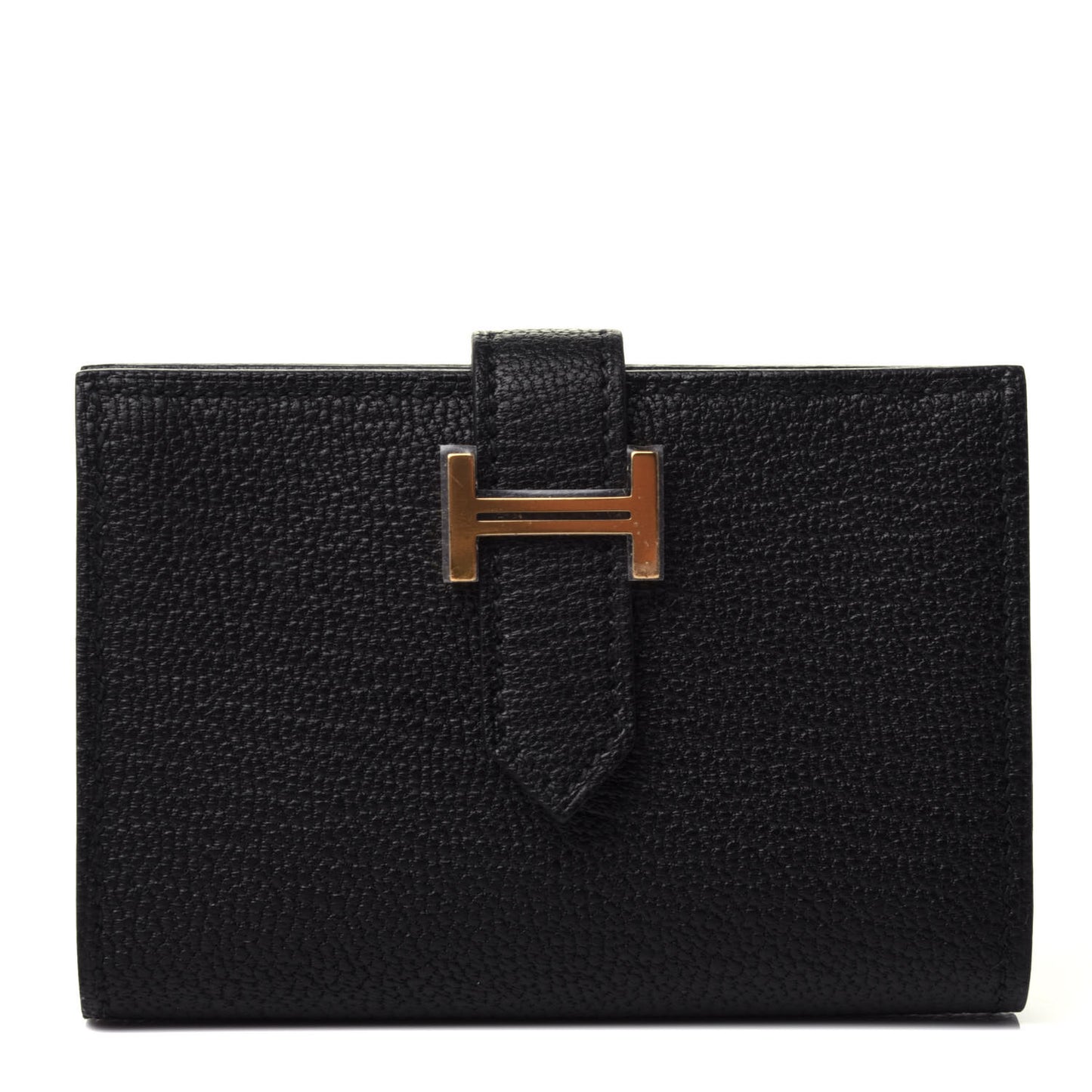Chevre Mysore Bearn Card Holder Wallet Black
