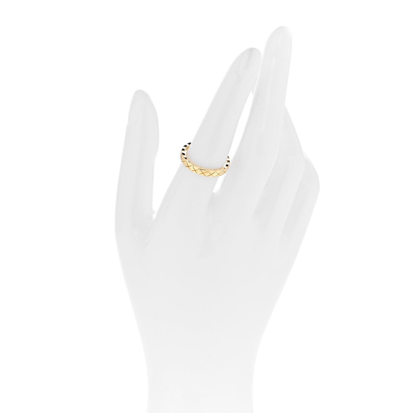 18K Yellow Gold Mini Coco Crush Ring 54 6.75