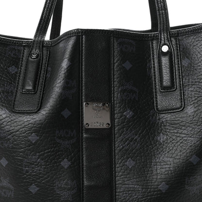 MCM Visetos Large Liz Reversible Shopper Tote Black 16 of 21