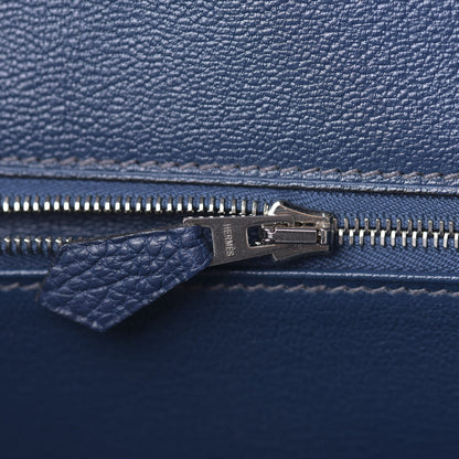Hermes Togo Birkin 40 Bleu Thalassa 17 of 42