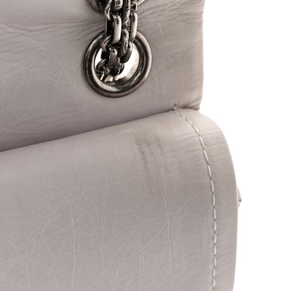 Chanel Aged Calfskin 50th Anniversary 2.55 Reissue 224 Flap White 12 of 14