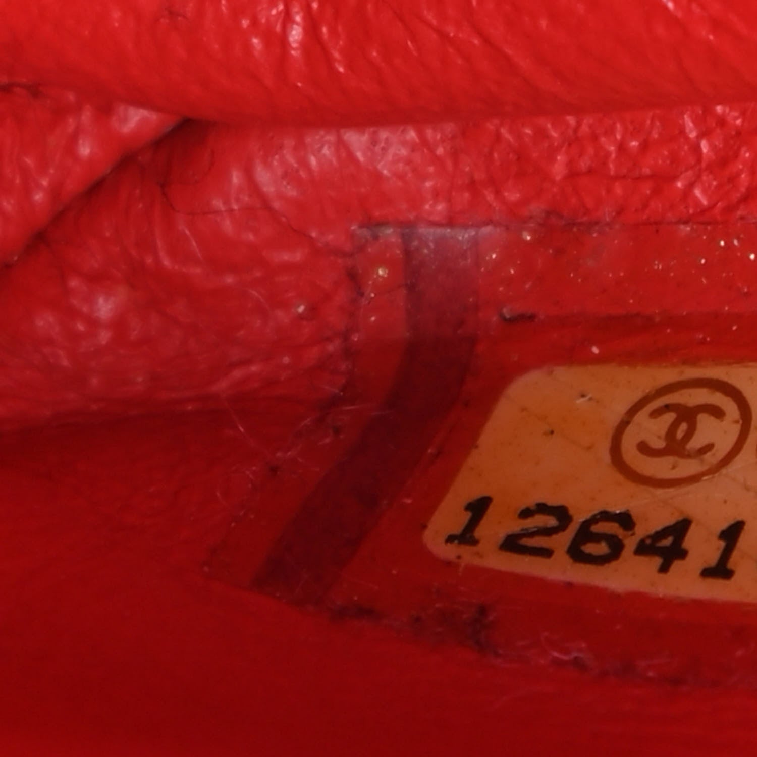Chanel Lambskin Quilted XL Maxi Single Flap Red 6 of 8