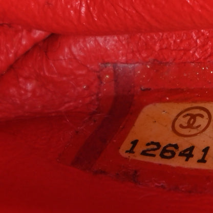 Chanel Lambskin Quilted XL Maxi Single Flap Red 6 of 8