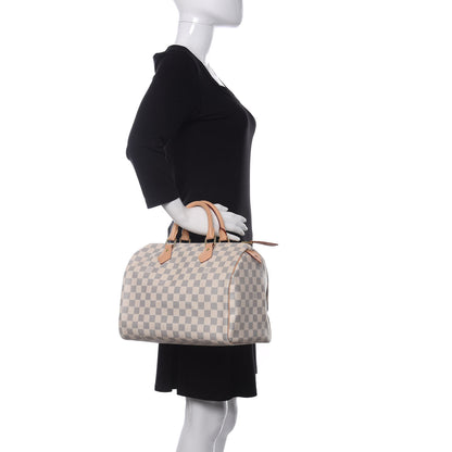 Louis Vuitton Damier Azur Speedy 30 2 of 10
