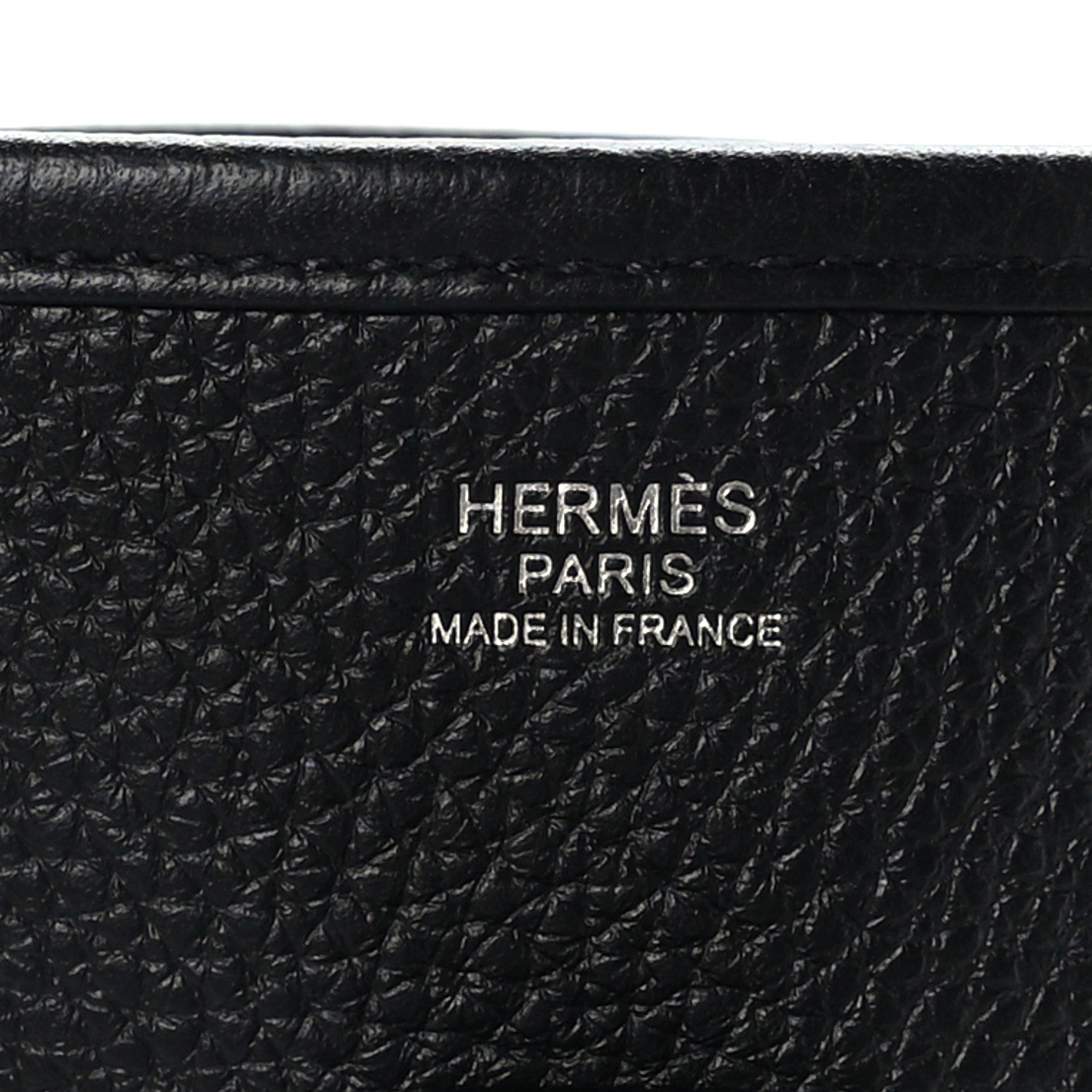 Hermes Taurillon Clemence Evelyne III PM Black 6 of 10