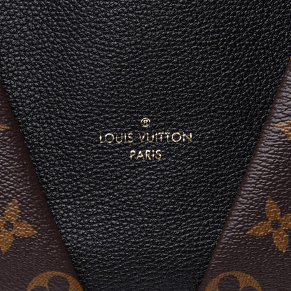 Louis Vuitton Monogram V Tote MM Black 6 of 12