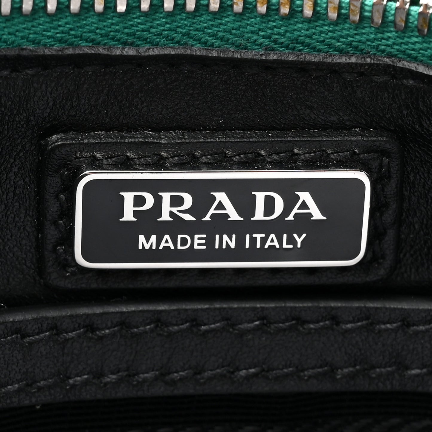 Saffiano Cuir Triangle Logo Crossbody Mango