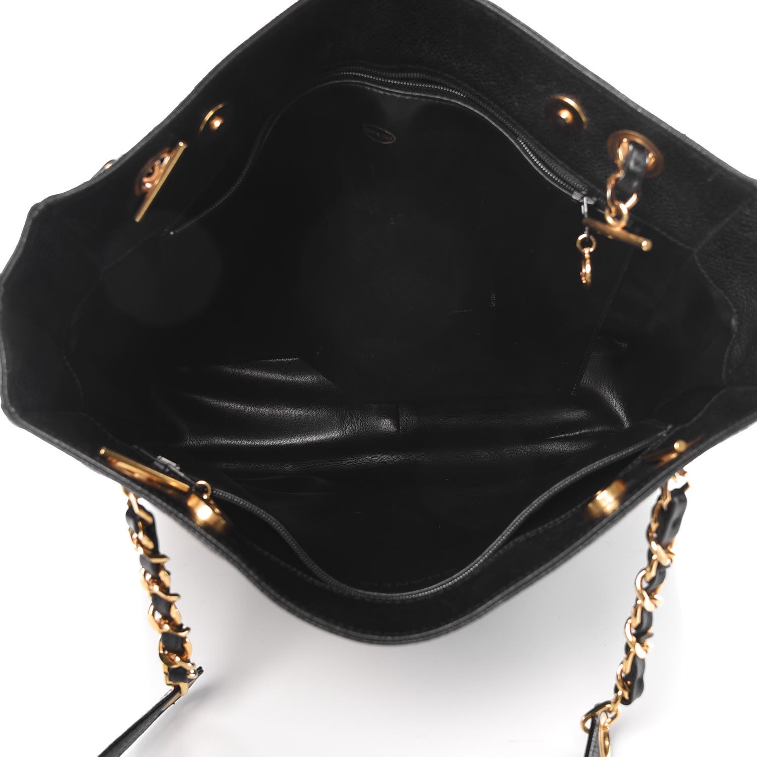 Chanel Caviar CC Shoulder Bag Black 5 of 18