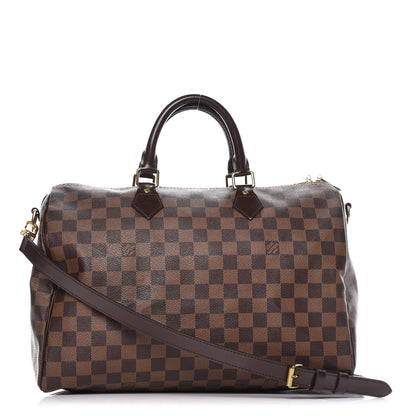 Louis Vuitton Damier Ebene Speedy Bandouliere 35 1 of 9