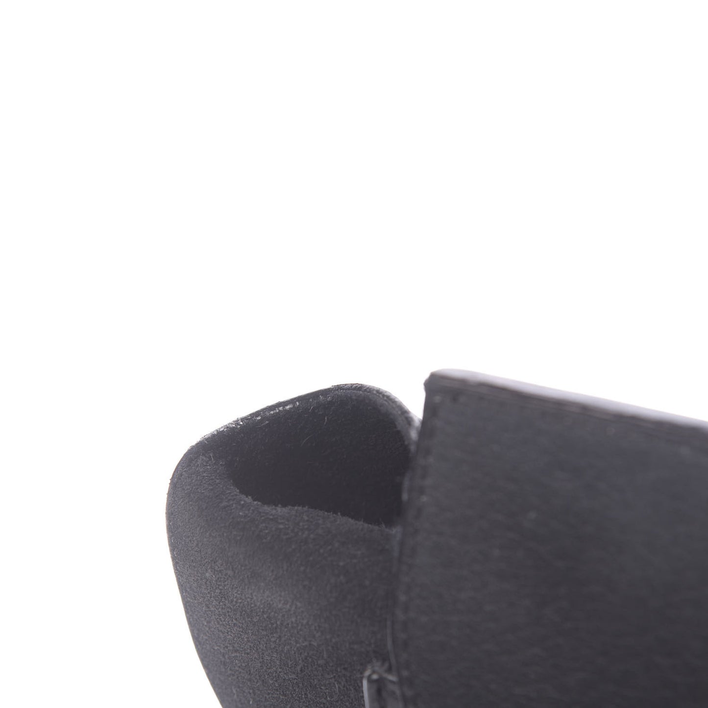 Crisped Calfskin Mini Tie Knot Tote Black