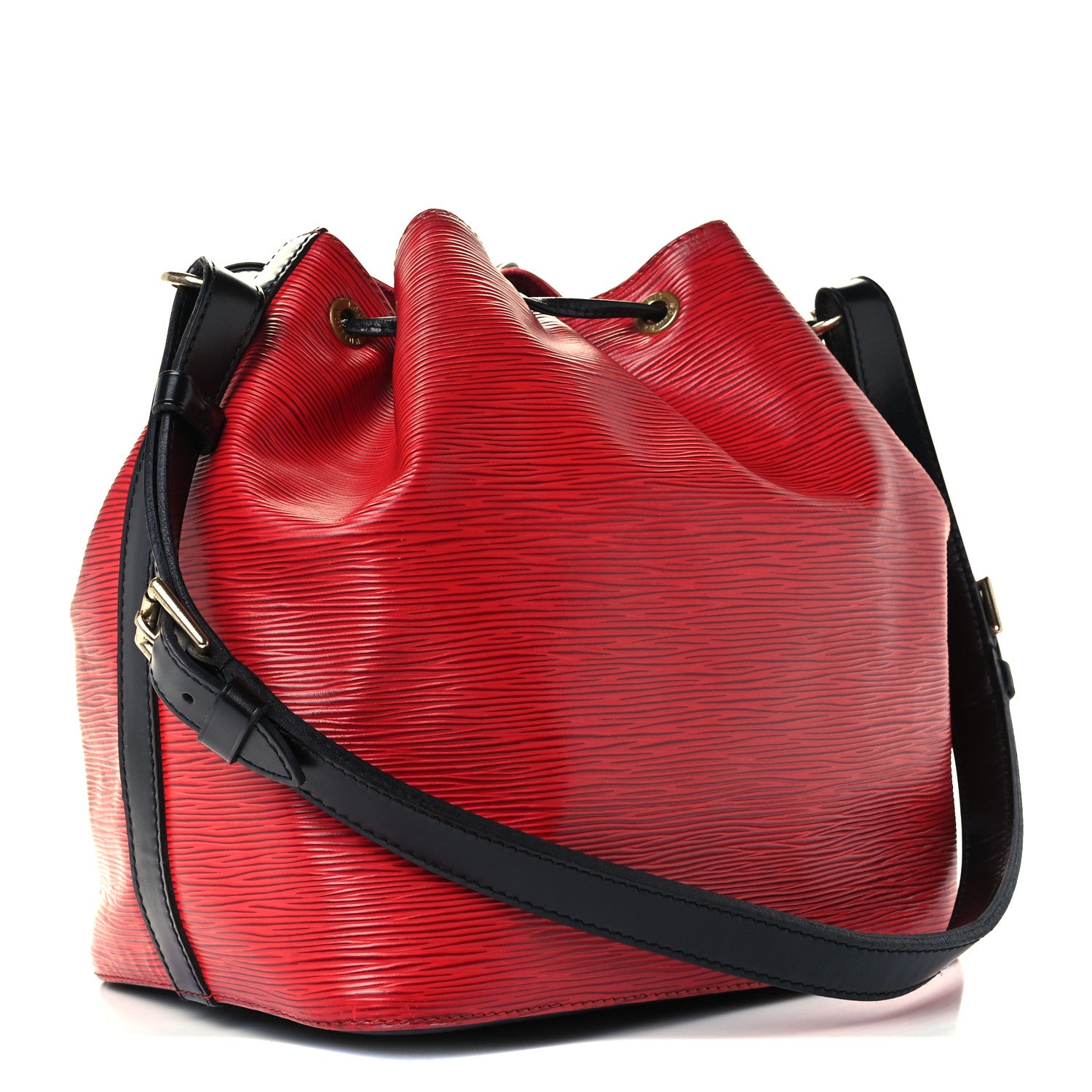 Louis Vuitton Epi Petit Noe Red Black 3 of 11