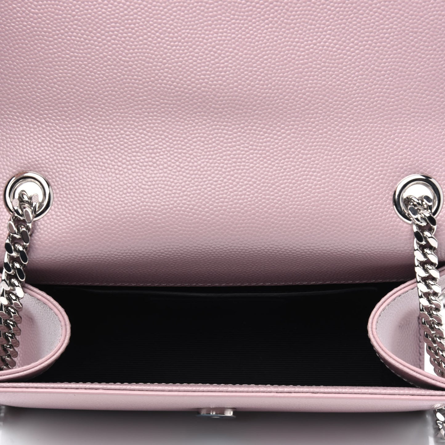 Grain De Poudre Small Classic Monogram Kate Satchel Old Rose