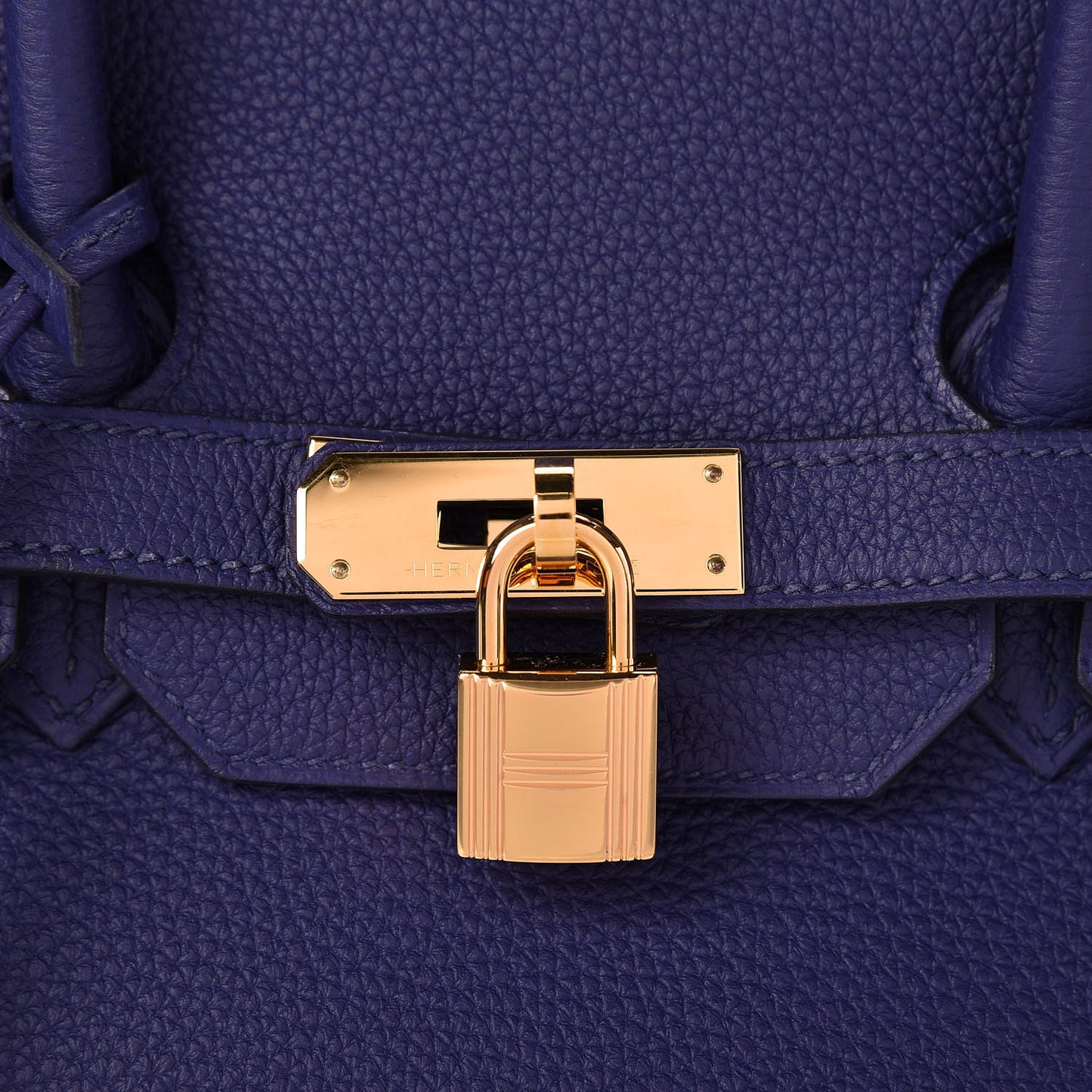 Togo Birkin 35 Bleu Encre