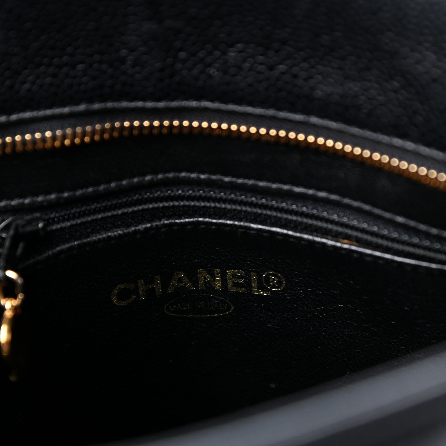 Chanel Caviar Quilted Medallion Tote Black 6 of 10
