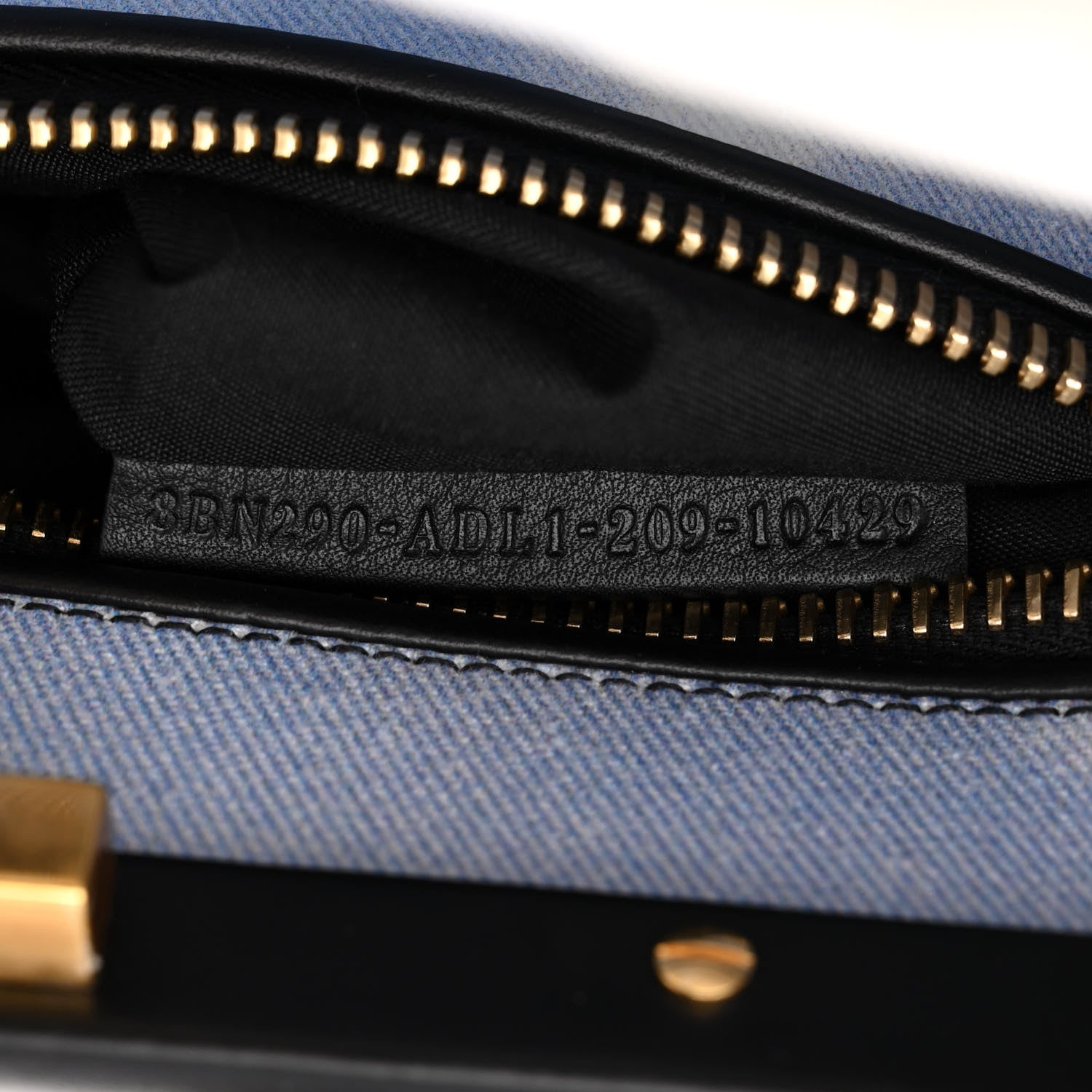 Fendi X JOSHUA VIDES Canvas Calfskin Flower Clouds Embroidered Medium Peekaboo Iconic Satchel California Sky 8 of 12