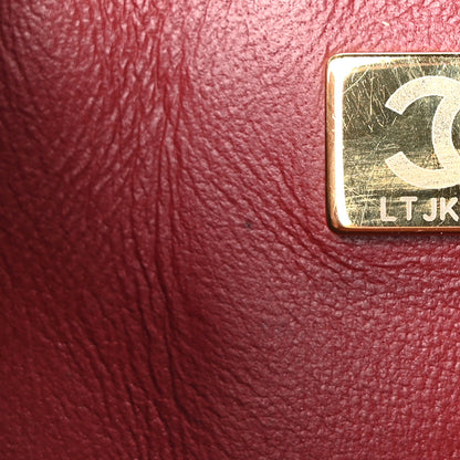 Chanel Lambskin Quilted Mini Square Flap Red 13 of 19