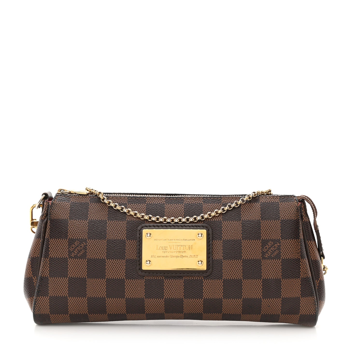 Damier Ebene Eva Clutch